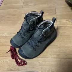 KEEN 登山靴 トレッキングシューズ24.5cm ダークシャドウ