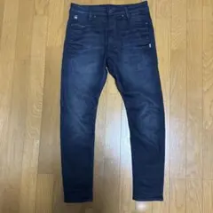 ジースターロウD-STAQ 3DSLIM　27×30　ストレッチ　ダークブルー