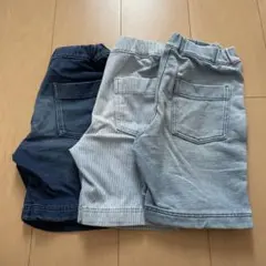 UNIQLO ハーフパンツ　デニム　110 3点セット