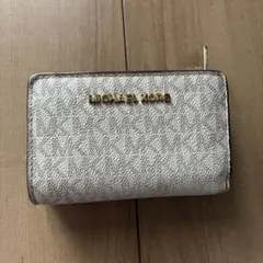 MICHAEL KORS ホワイト 二つ折り財布