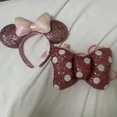 ミニー パルパルーザ カチューシャ リボンショルダー