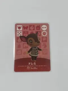 どうぶつの森 ドレミ amiiboカード