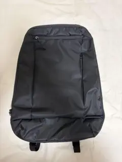 無印良品　肩の負担を軽くする　撥水ビジネスリュックサック 黒