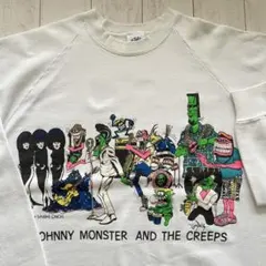 激レア　80s ヴィンテージ　USA製 モンスター　スウェット　アート