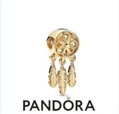 Pandora 羽根のチャーム