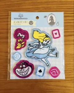 アリス・イン・ワンダーランド ジェルステッカー　ディズニー　Disney