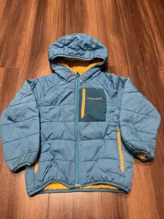 mont-bell モンベル フード付き ダウンコート リバーシブル 100cm