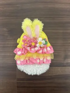 ★未使用だがやや汚れあり★ ディズニー イースター2014 ポーチ(イエロー)