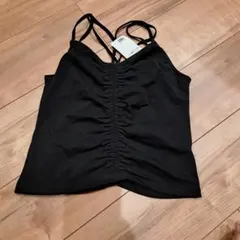 新品未使用　H&M キャミソール　黒　M