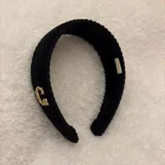 CHANEL シャネル カチューシャ ブラック - メルカリ
