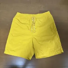 ikka ナイロンショートパンツ イエロー Mのサムネイル