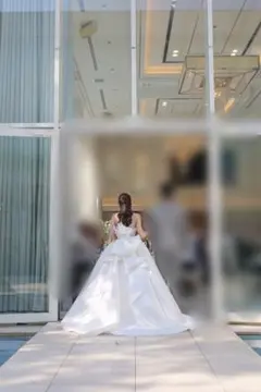 J.SPOSA Haute Coutureウェディングドレス＋純正ショートベール - メルカリ