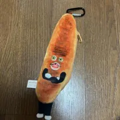 パンどろぼう　カプセルトイ　カラビナつき　パンポーチ　なぞのフランスパン