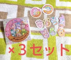 ディズニーシー　ダッフィーフレンズ　フィルドウィズジョイ　シール　3セット