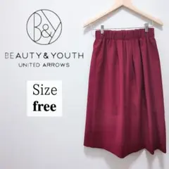 【BEAUTY&YOUTH UNITED ARROWS】フレアスカート