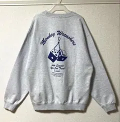 新品•未使用‼︎ X-LARGE スウェット トレーナー バックプリント L