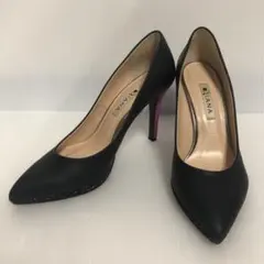 ダイアナ　パンプス　ハイヒール　ラメ　23.5