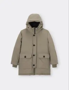 GU ダウンジャケット　スーパーヒートパテッドブルゾン＋E　UNIQLO