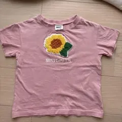 BREEZE ひまわり刺繍 Tシャツ 100㎝のサムネイル