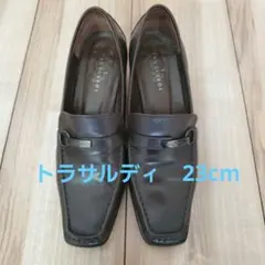 トラサルディ　 ローファー　ダークブラウンのサムネイル
