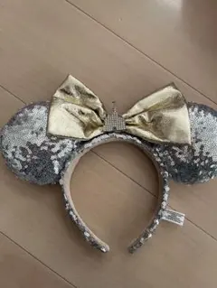【パリ】ディズニー　カチューシャ シルバー