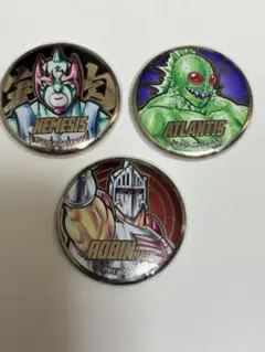 キン肉マン メタルアートバッジ 1弾 缶バッジ 45周年 愛と絆の原画展 