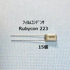 루비콘 필름 커패시터 223 (15개)