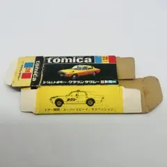 青箱 トミカ 空箱 ダッジ・コロネット カスタム タクシー 日本製