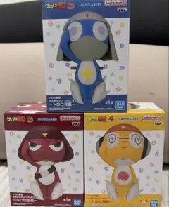 ケロロ軍曹　SOFVIMATES ギロロ　ドロロ　クルル　フィギュア3点セット