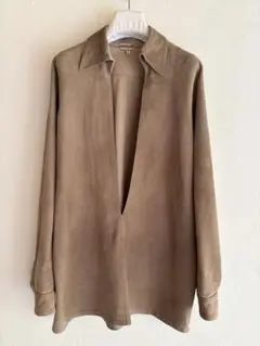 HERMES エルメス ジャケット マルジェラ期 カシミヤ ブラウン 38