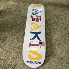 スケートボード　デッキ　WORKGHOP