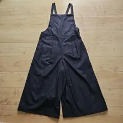 ☆chambre de charme☆ネイビーコットンオーバーオール☆美品☆のサムネイル