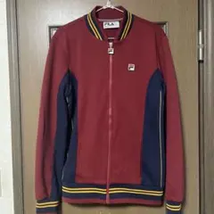 FILA ジップアップジャージ Mサイズ 赤・紺