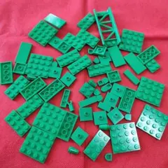 レゴ　ブライトグリーン　フレンズ　プレート　タイル　スタッド　まとめ売り