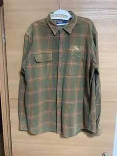 希少　Polo Ralph Lauren チェック柄ハンティングシャツ