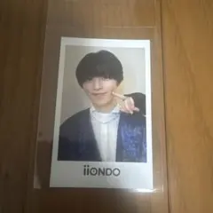 iiONDO チェキ風ソロカード　三村航輝