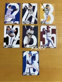 カルビー　プロ野球チップス　2024年　スターカード　7枚セット