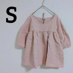 匿名配送❤シャツ 薄ピンク Sサイズ トップス 可愛い 体型カバー