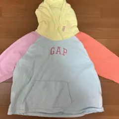 GAP カラフル　フード付きパーカー Lサイズ　Y2K