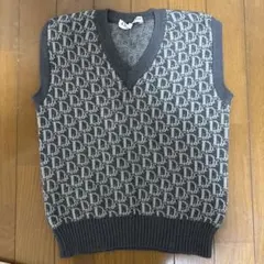 Christian Dior Vネックニットベスト M