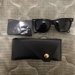 ブラックサングラス ケース付き