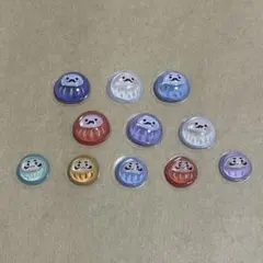 【国内正規品】お裾分け ボンボンドロップシール 和柄 だるま ①