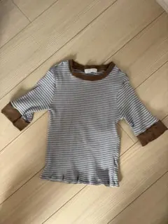 SENSE OF PLACE ストライプ半袖Tシャツ