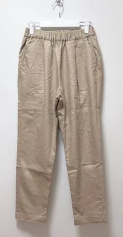 URBAN RESEARCH DOORS リネン混テーパードイージーパンツ