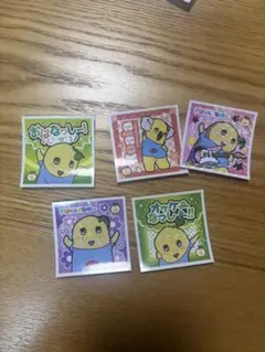 ふなっしー　キラキラシール　5枚セット