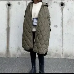 Emma Taylor エマテイラー　キルティングフードコート　ダウンコート