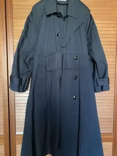 バレンシアガ ネイビー トレンチコート34 ランウェイ BALENCIAGA ネイビー トレンチコート34 ランウェイ バレンシアガ