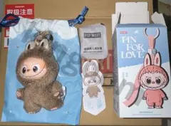 ラブブ &And アンド　ぬいぐるみ アルファベット Labubu正規品 本物
