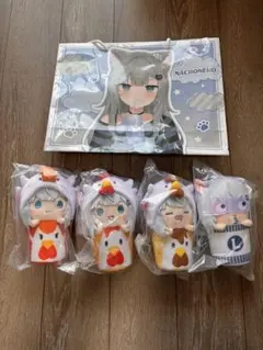 nachoneko なりきり！ぬいぐるみ4種セットのサムネイル