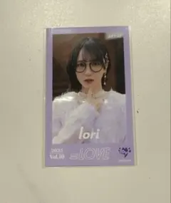 ＝LOVE 野口衣織 ミニフォト 超特急逃走中